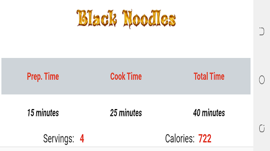 Noodles Chinese Recipes 10.0.0 APK screenshots 14