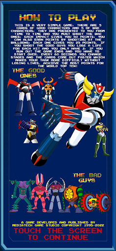 Super Robot Gallery Arcade Screenshot 1 - AppWisp.com