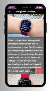 Fitbit Versa 4 Watch Guide