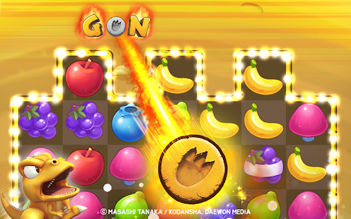 GON: Fruits Match3 Puzzle Screenshot