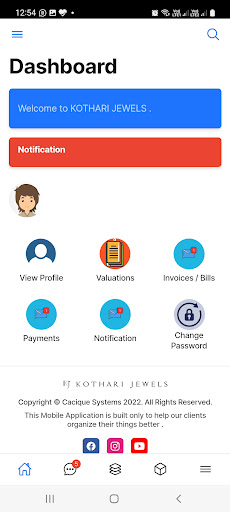 Kothari Jewels Valuation Screen 2