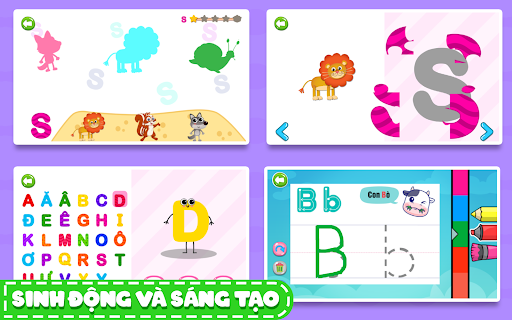 Bé Học Chữ Cái Tiếng Vệt screenshot 3