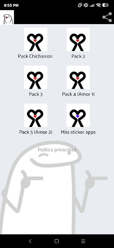 Flork Chicharron Stickers Screen 2