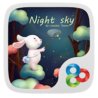 Night sky GO Launcher Theme