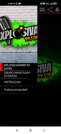 XPLOSIVA 99.7 FM Screen 2