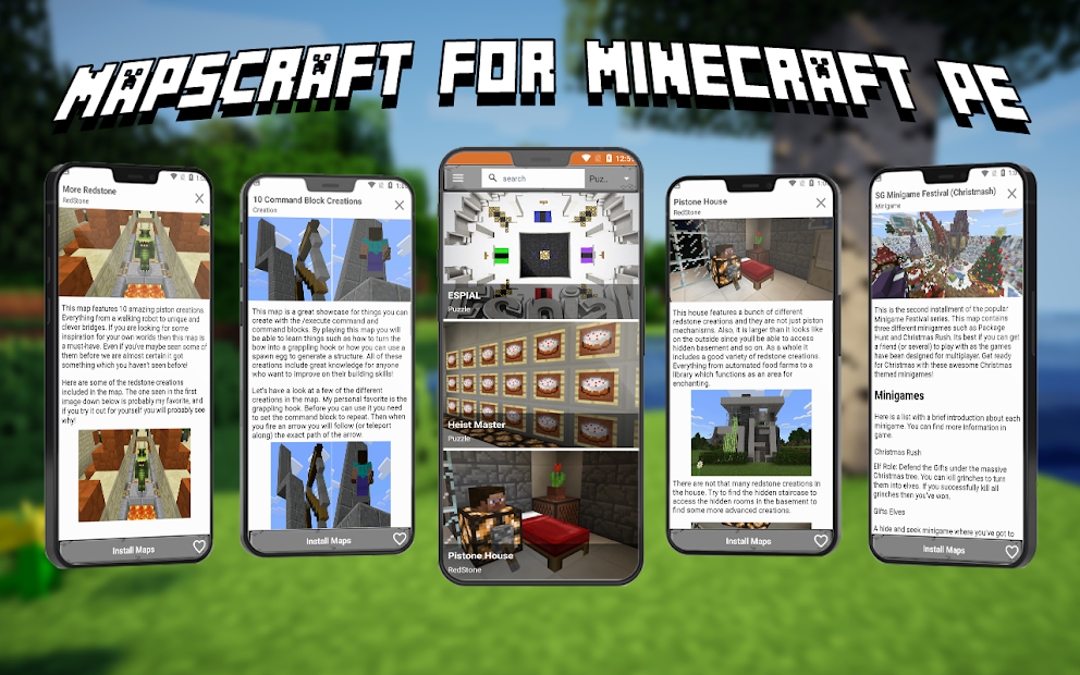 Imágen 9 MasterCraft Maps for Minecraft android