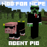 MOD for MCPE Agent Pig icon
