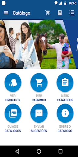 Android application Catalogo de Produtos Martins screenshort