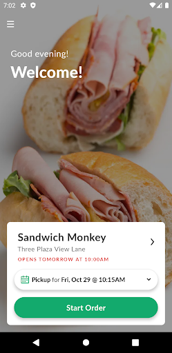 Sandwich Monkey Screen 2