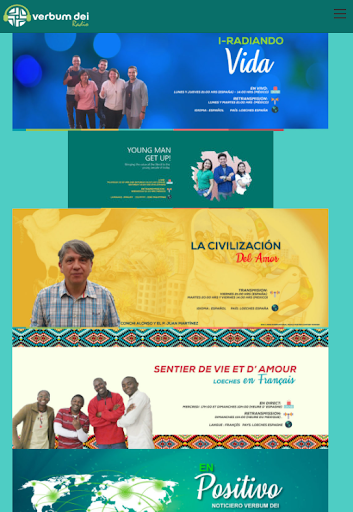 Verbum Dei Radio Catolica Screen 2