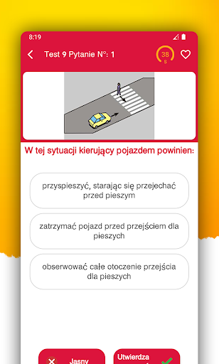 Testy na prawo jazdy Screen 3