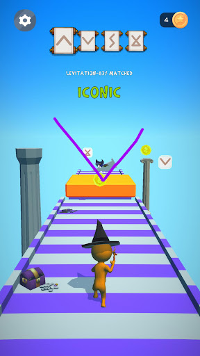 Android application Magic Academy Run screenshort