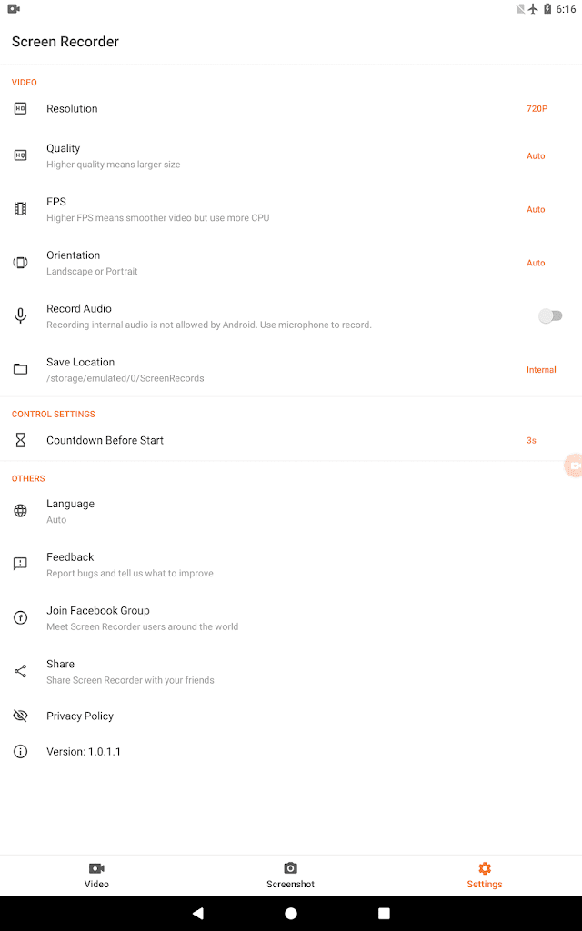 Screen Recorder - XRecorder Screenshot 8 Screen Recorder - XRecorder Screenshot 8