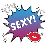 Adult Text Stickers for Chat