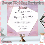 Sweet Wedding Invitation Ideas icon