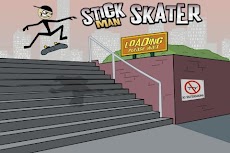 Stickman Skaterのおすすめ画像1