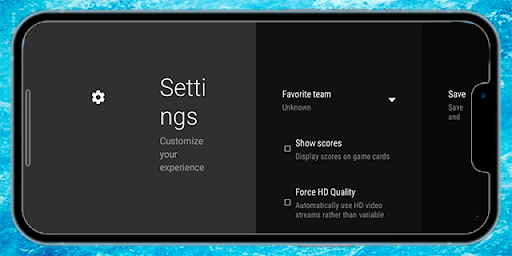 League Sports Screen 2