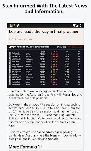 Formula Racing News Screenshot 2 - AppWisp.com