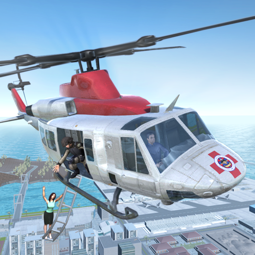 Helicopter Flight Pilot Logo