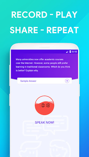 Screenshot of Speaking: TOEFL® Speaking