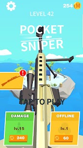 Pocket Sniper MOD APK 1.2.19 (Unlimited Money) 5