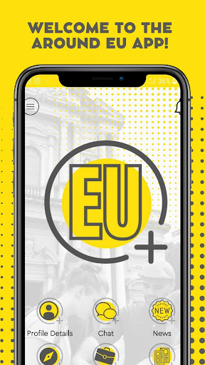 Android application AroundEU screenshort