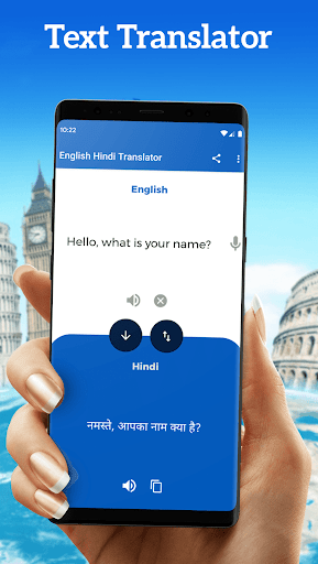 Android application English Hindi Translator screenshort