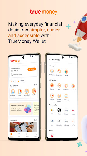 Android application TrueMoney Wallet Malaysia screenshort