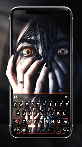 Android application Scary Curse Keyboard Backgroun screenshort