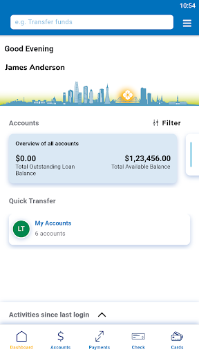 San Francisco FCU Mobile Screen 2