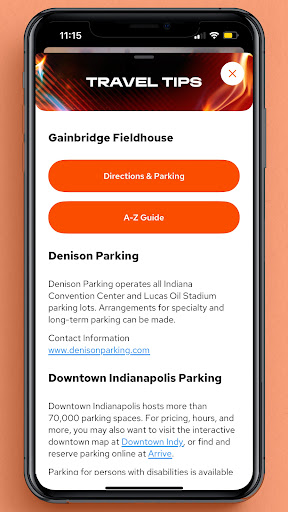 WNBA Events App screenshot 4