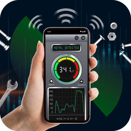 Metal Detector: Metal Sensor Header - AppWisp.com