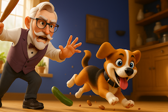 Game screenshot Grandpa Bad Dog Simulator mod apk