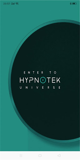 Android application HYPNOTEK screenshort