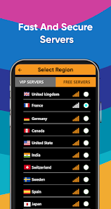 Screenshot 9 1111VPN servidor proxy seguro android