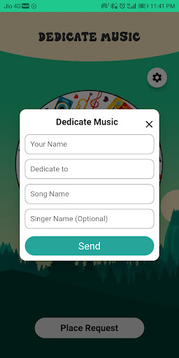 Dedicate Music Screen 2