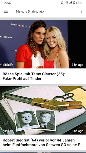 News Schweiz - Nachrichten Screen 2