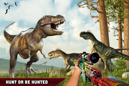 Dinosaur Hunting Games FPS Battle Attack