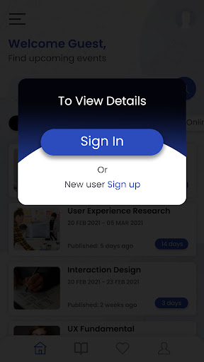 Android application TLETOA screenshort