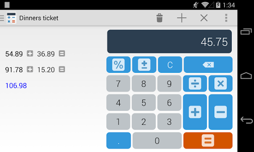 Calcudroid - Smart calculator