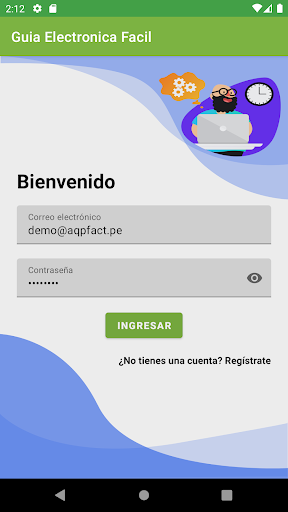 Android application GUIA ELECTRONICA FACIL PERU screenshort