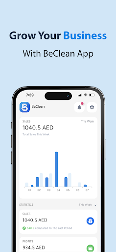 Android application BeProvider - Management App screenshort