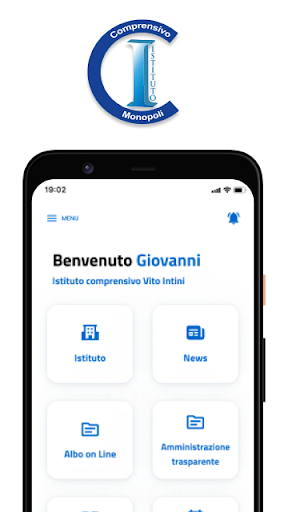 Android application I.C. Vito Intini screenshort
