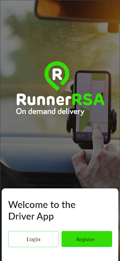 Android application RunnerRSA Driver screenshort