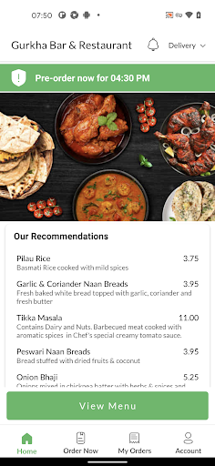 Gurkha Bar and Restaurant Screenshot