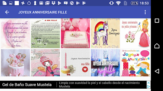 Joyeux Anniversaire Fille Aplicaciones En Google Play