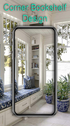 Corner Bookshelf Designs Screen 3