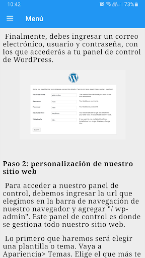 Aprende cómo crear páginas web Screen 3