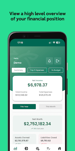 Android application MoolahMate screenshort