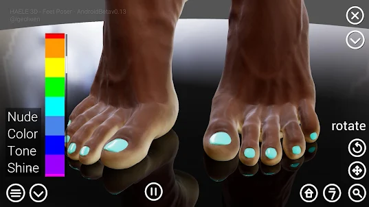 HAELE 3D - Feet Poser - Demo